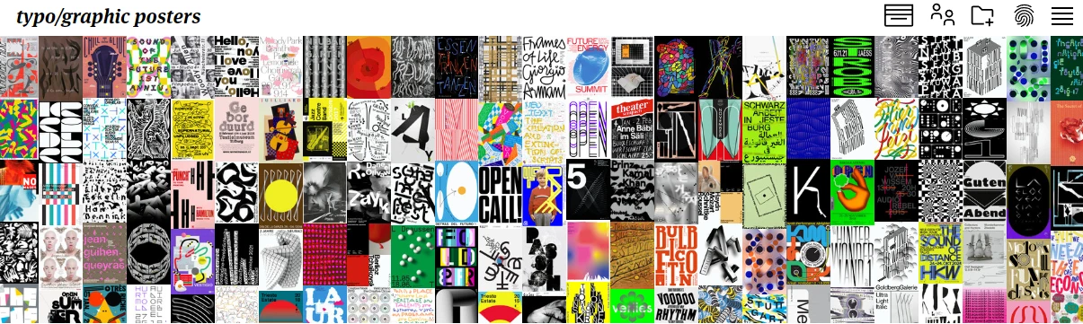 Image from Typo/graphic posters